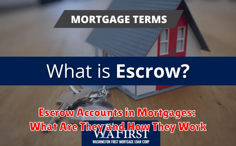 Escrow Accounts in Mortgages: What Are They and How They Work