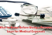 What to Know Before Using a Personal Loan for Medical Expenses